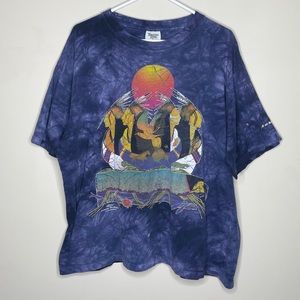 Vintage 1996 The Mountain Native American Tribe Graphic Short Sleeve T-Shirt XXL